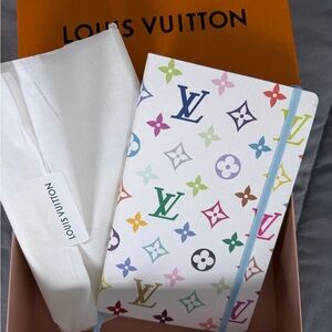 Authentic Louis Vuitton Multicolor Murakami Monogram Notebook